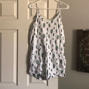 Cactus print Romper